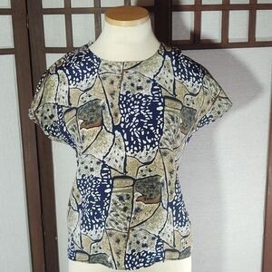 David Benjamin Business Casual Short Sleeve Blouse